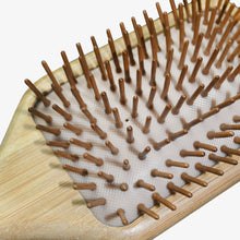 Load image into Gallery viewer, Bamboo Hairbrush + Cleaner Bundle