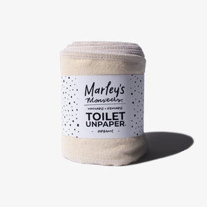 24-Sheet Reusable Organic Cotton Toilet Paper