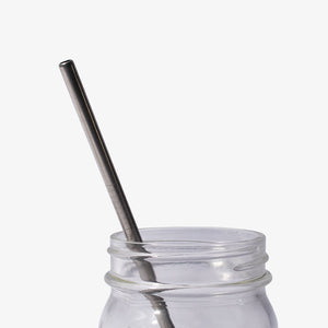 8.5" Stainless Steel Straight Straw